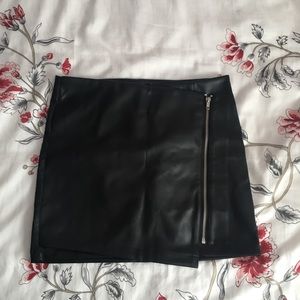 Leather skirt